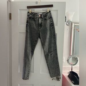 Dark gray jeans